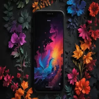 iphone black wallpaper 4k