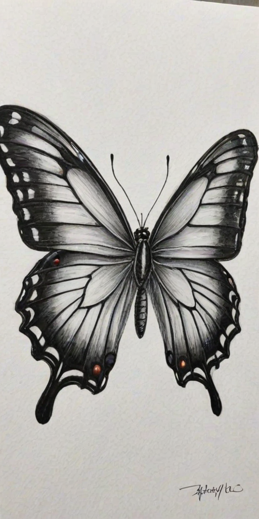 buttefly drawing
