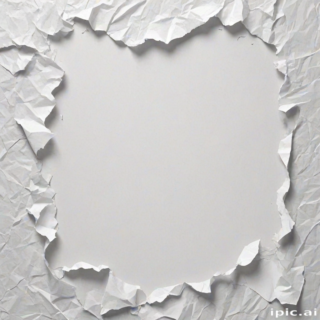 transparent background ripped paper