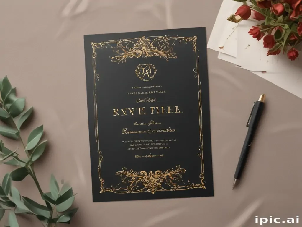 invitation mockup