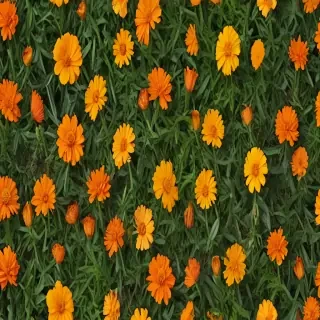 marigolds transparent