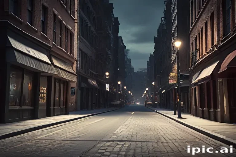 city street background