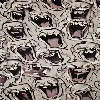 screaming background