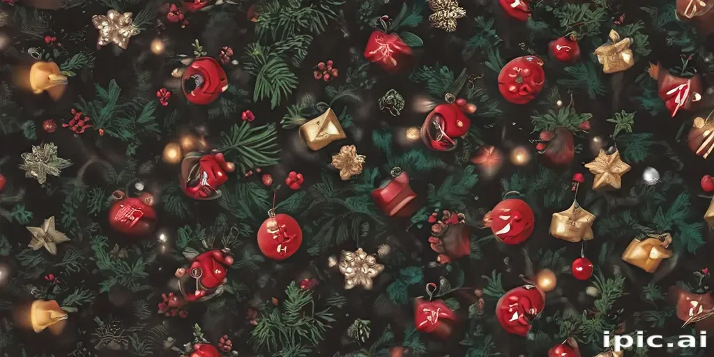christmas background aesthetic