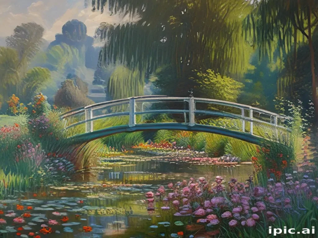 monet paintings wallpaper