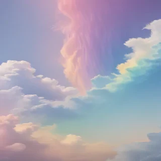 pastel rainbow png