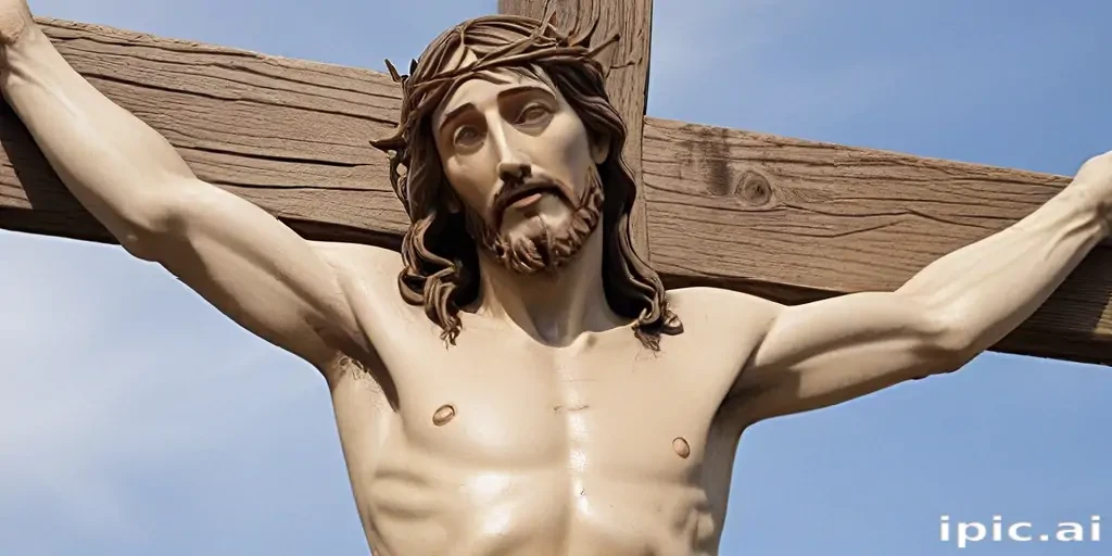 a picture of jesus on the cross