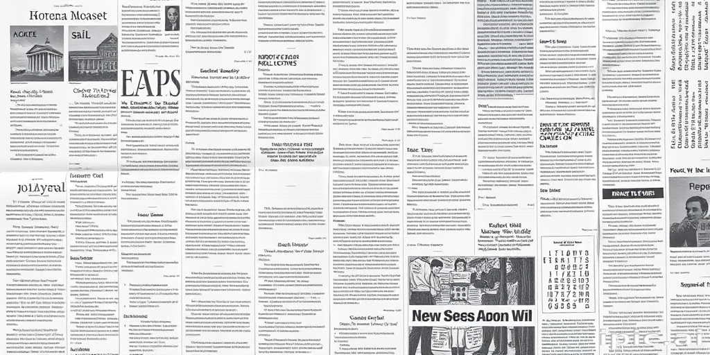 newspaper paper background
