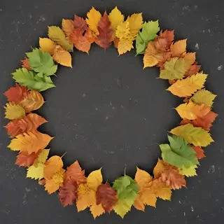 leaf circle