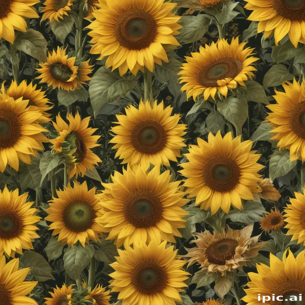 aesthetic sunflower wallpaper