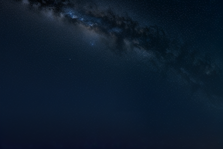 Stunning Night Sky Filled with Stars and the Milky Way Galaxy