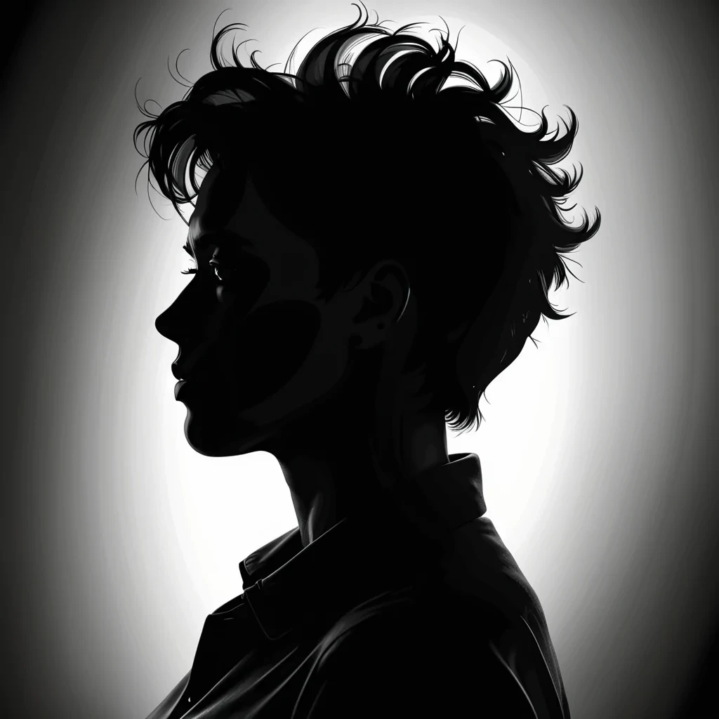 person silhouette png