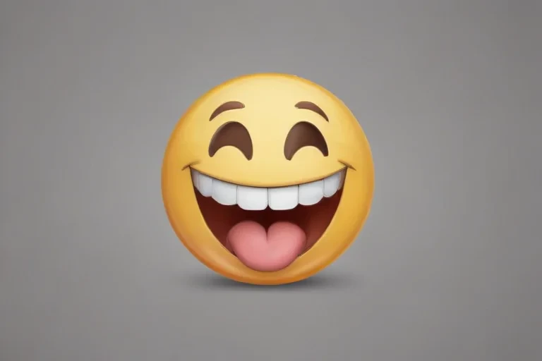 transparent laughing emoji