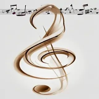 music notes transparent