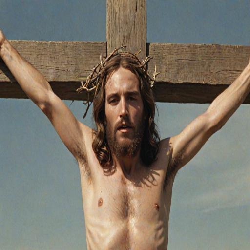 a picture of jesus on the cross