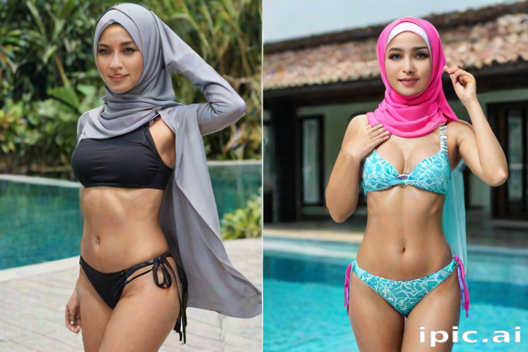 ai hijab bikini