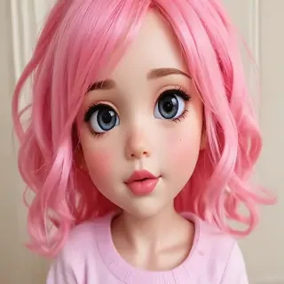 cute and pink