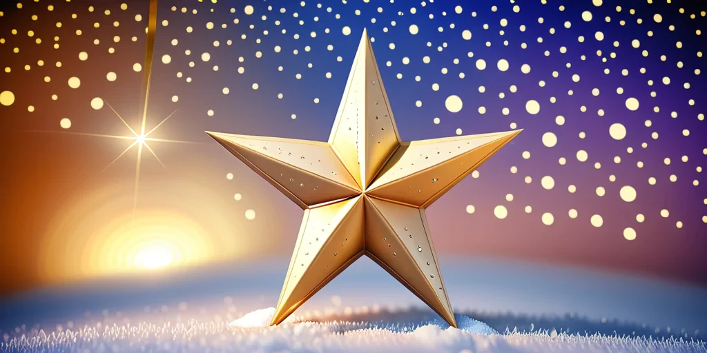 christmas star image