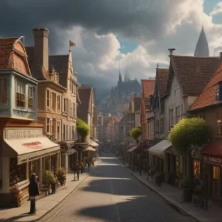 town background