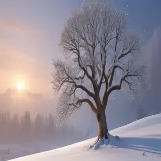 winter tree png