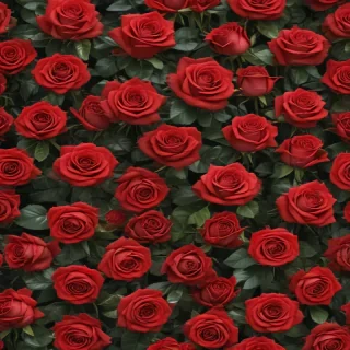 red roses aesthetic