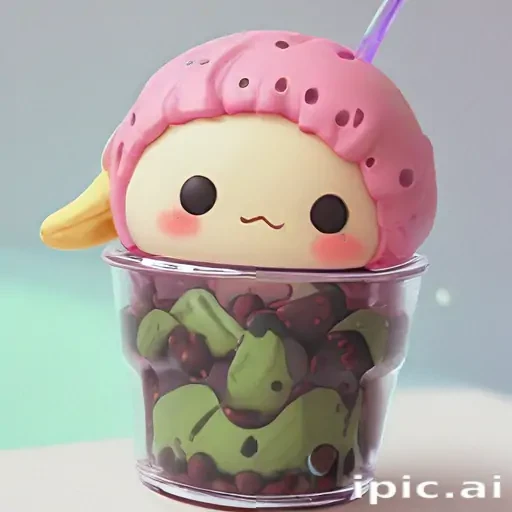 aesthetic cute boba wallpaper