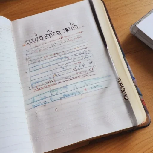 notebook paper image