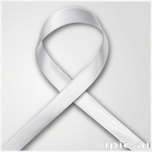 white ribbon png