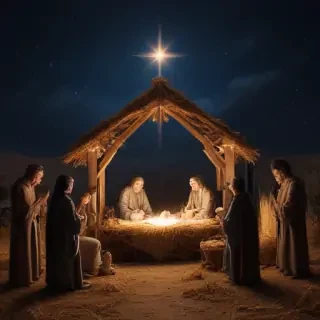 free nativity scene background images