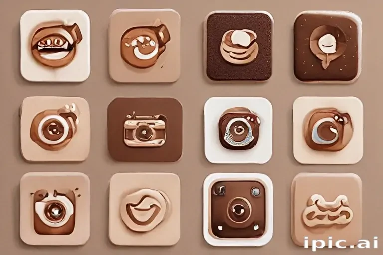aesthetics brown instagram highlight icons