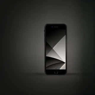 matte black wallpaper iphone