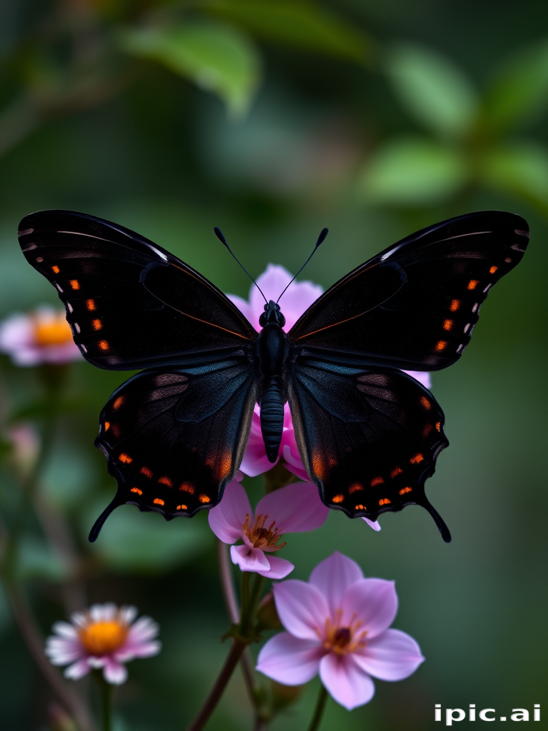black butterfly wallpaper hd