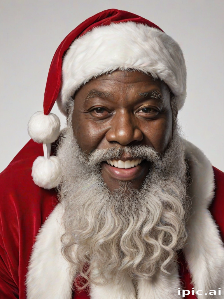 black santa png