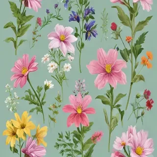 free wildflower clipart