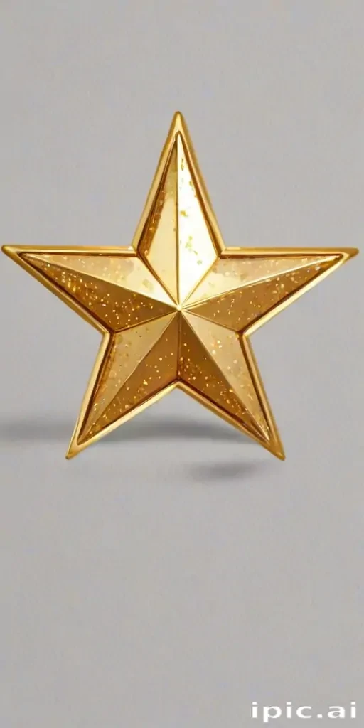 golden star transparent