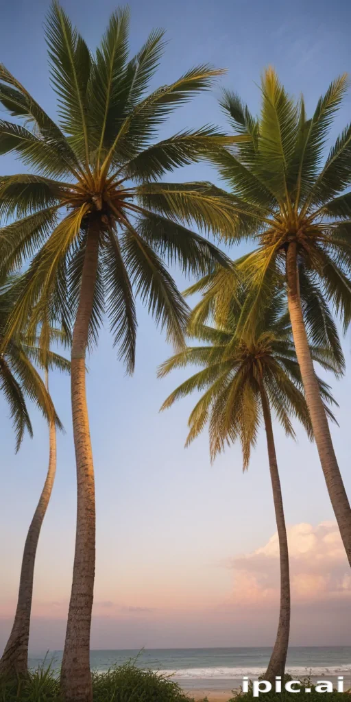 palm trees background