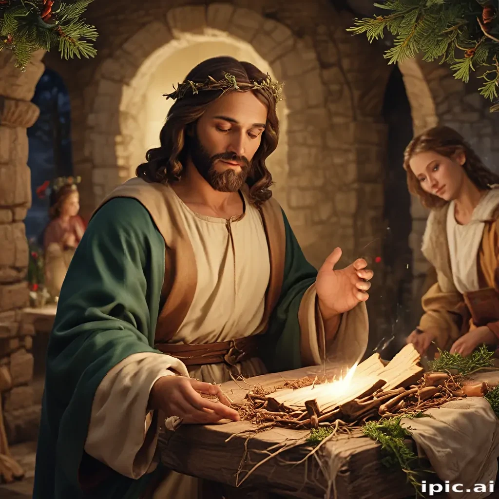 merry christmas jesus images