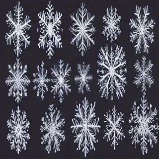 snowflakes png