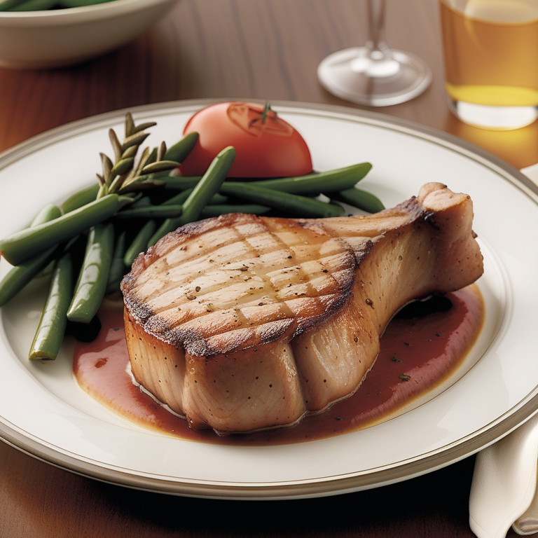 omaha steaks pork chop recipe