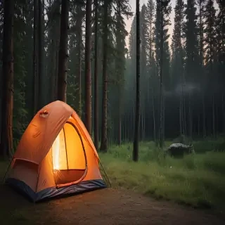 camping background