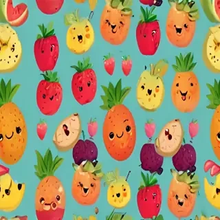 cute fruit backgrounds