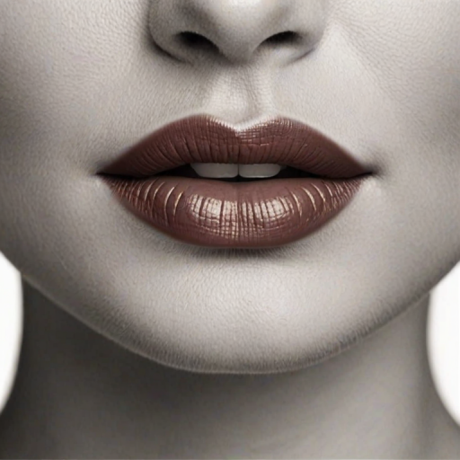 lips clipart black and white