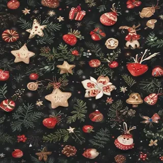 cute aesthetic christmas wallpapers