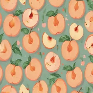 cute peach background