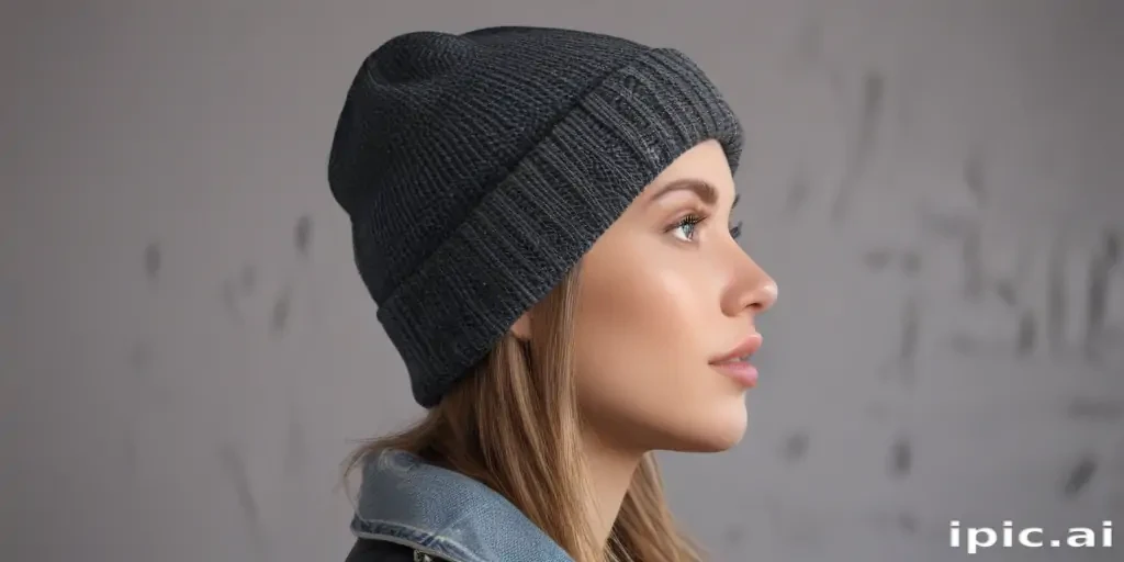 beanie mockup png
