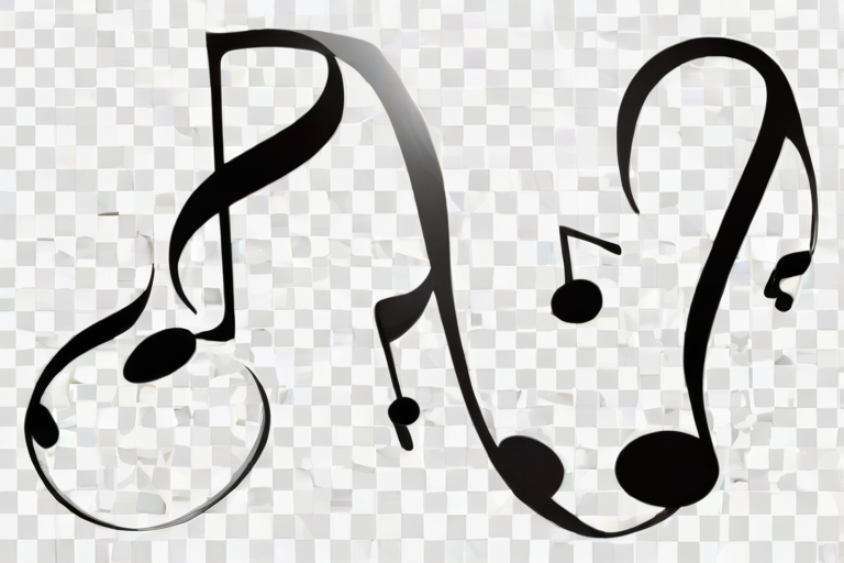 music note transparent