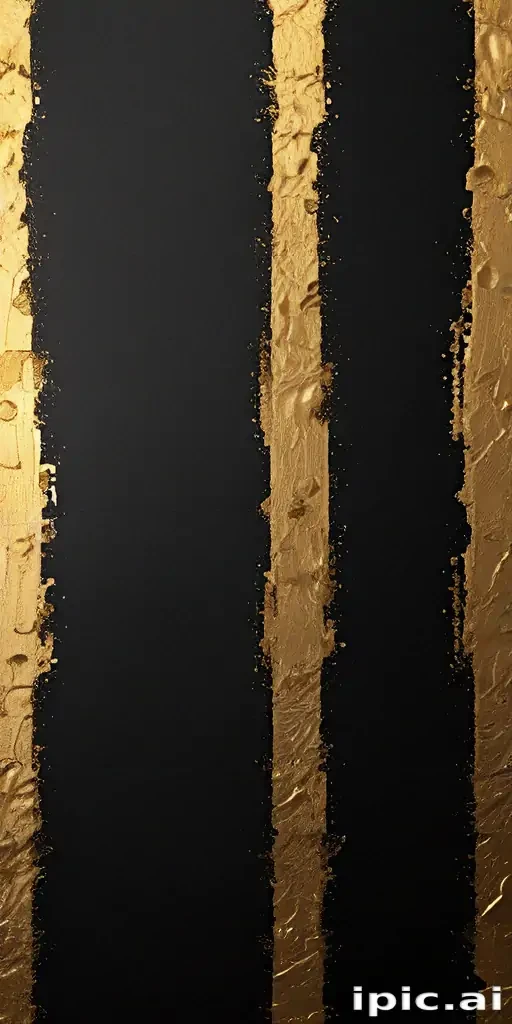 gold black background