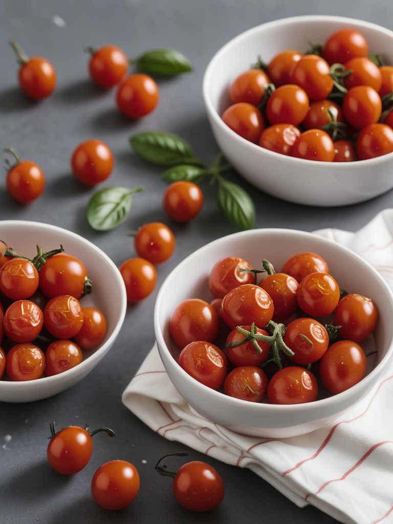 what to do with frozen cherry tomatoes