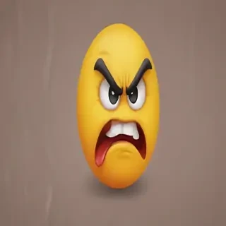 angry emoji