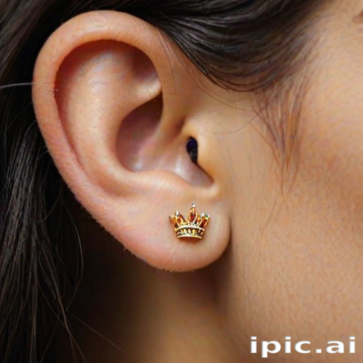 kings crown piercing